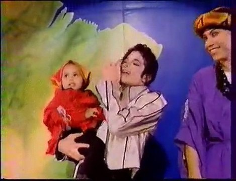 michel jakson par de Caunes et Mickael jackson, le vrai