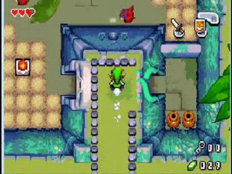 Zelda Minish Cap WT 3 et 4 Le plantage et l'élément terre