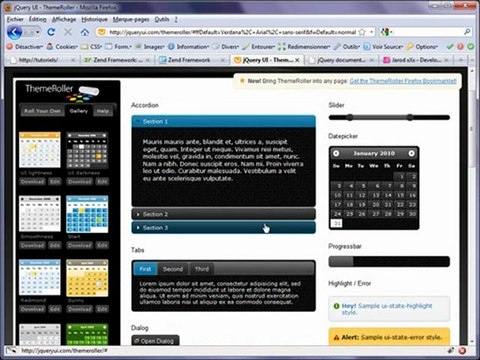 Présentation vidéo sur la réalisation d'un projet Web