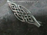 Silver Celtic Brooch DWA264