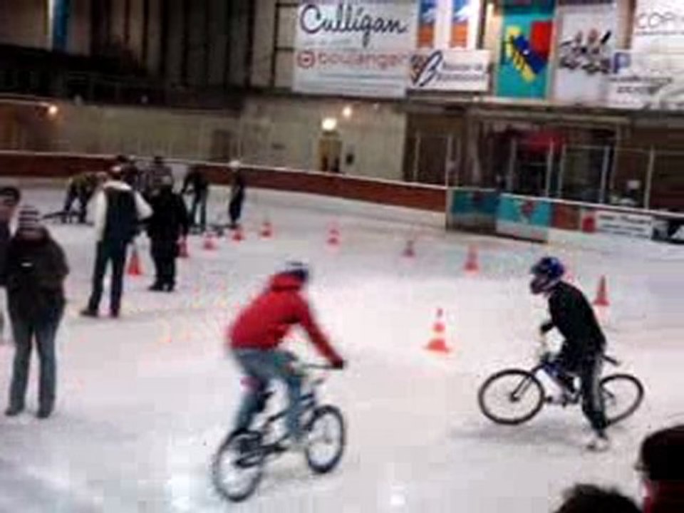 Course sur glace bmx 2008