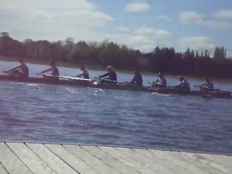 départ 8+ aviron 85