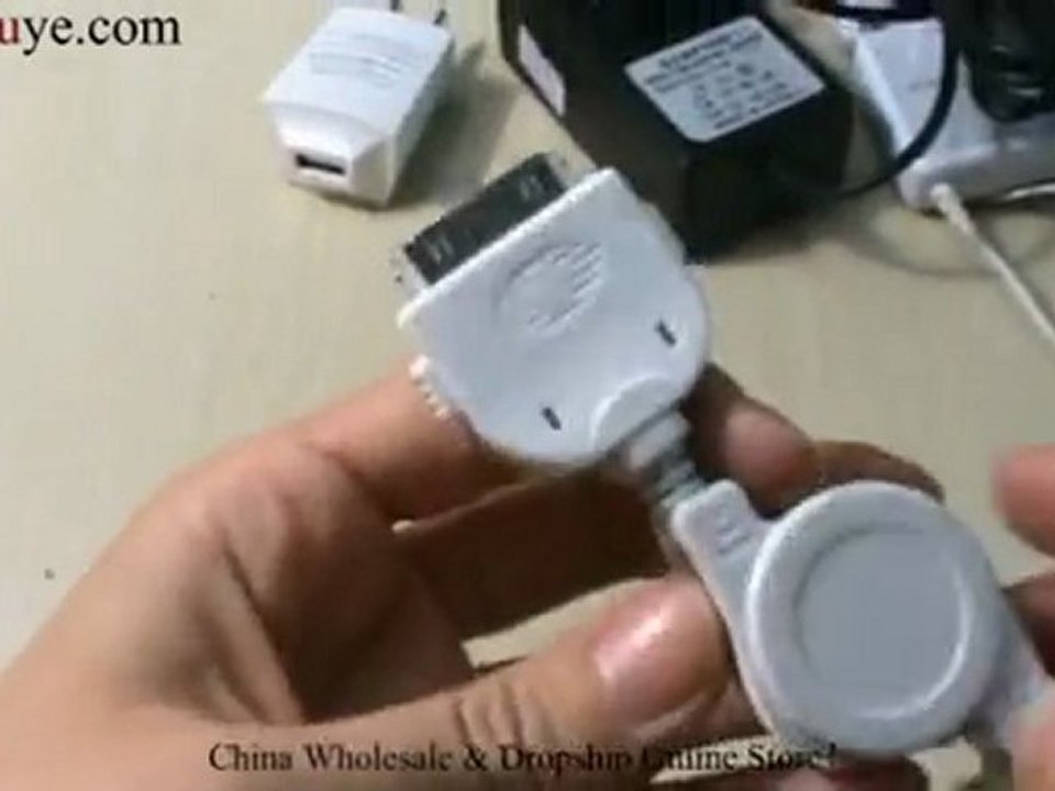 USB Retractable Cable for Apple iPod Nano iPhone 3G