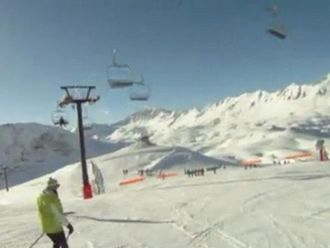 Val d'Isère ski février 2010 Didier et Caro