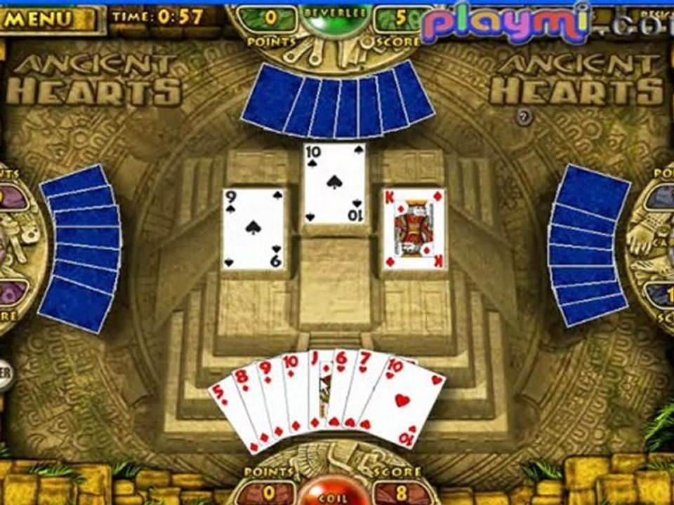 Ancient Hearts And Spades Card Game www.playmi.com