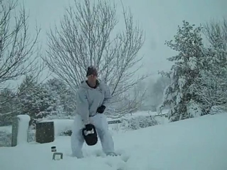 Kettlebell Training Winter Workout