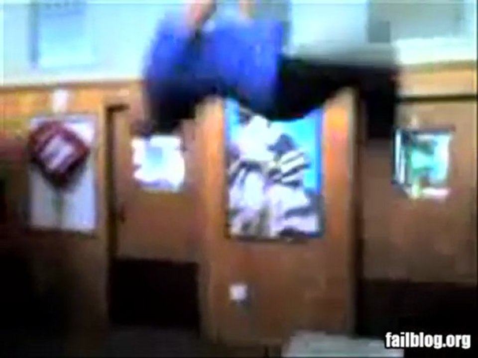 Table Backflip FAIL