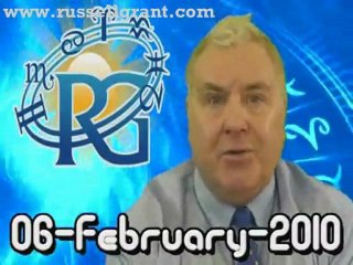 RussellGrant.com Video Horoscope Aries February Saturday 6th
