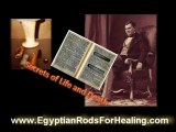 Egyptian Healing Rods Balance Chakras in Human Aura Energy