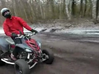 Départ arretté Fred 700 Raptor vs Joel 300 Baja