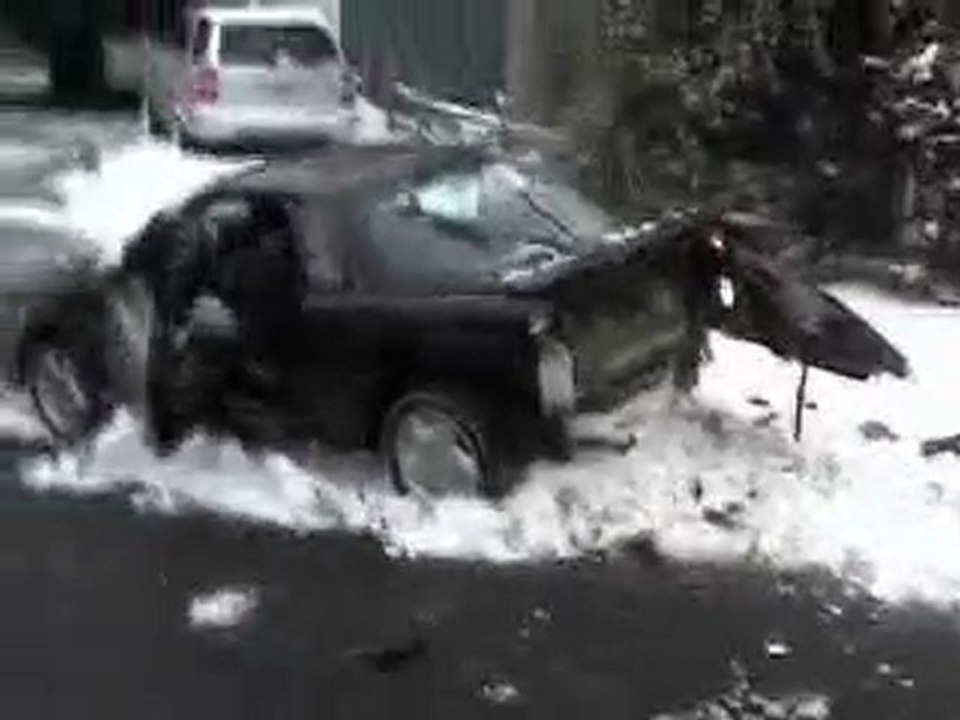 Remorquage à la dure!