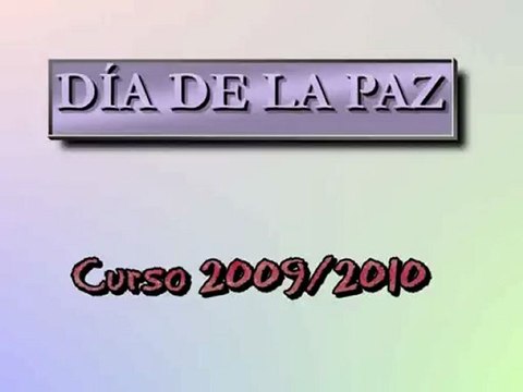 dia de la paz 0910 CEIP GLORIA FUERTES
