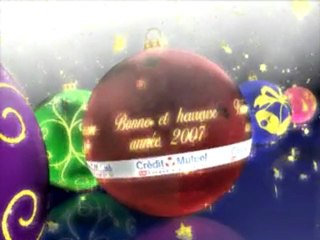 Animation 3D Noel - Credit mutuel