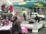 Huchon 2010 : le projet distribué au marché d'Issy