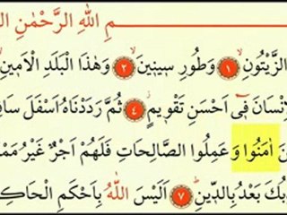 Tin Suresi 1 - Ok Takipli Kur'an-ı Kerim Tilaveti
