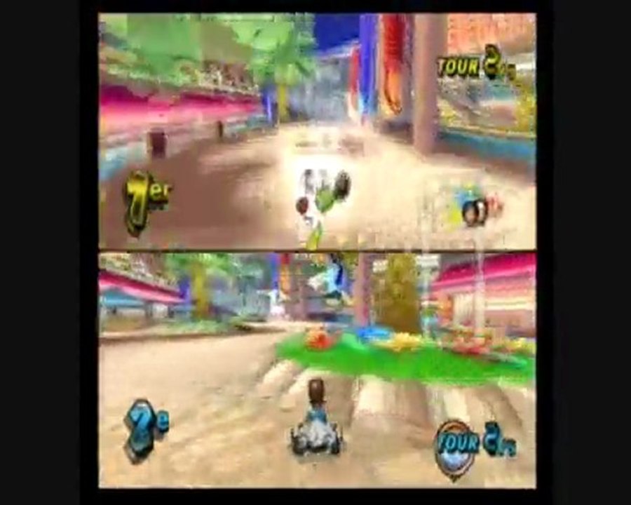 partie commenté mario kart wii