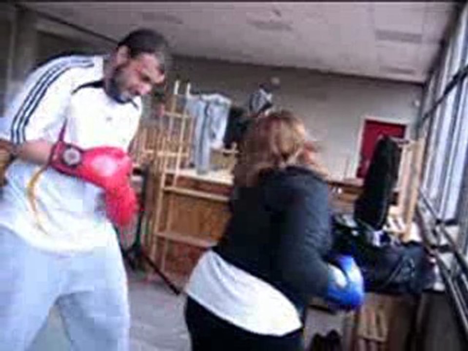 Boxe avec Achraf