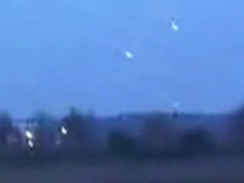 UFO Orbs near Ecosse power plant, Scotland UK - January 2010