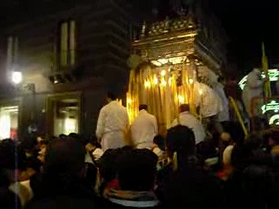 il fercolo di Sant'Agata 2010