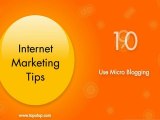 Internet Marketing Tips