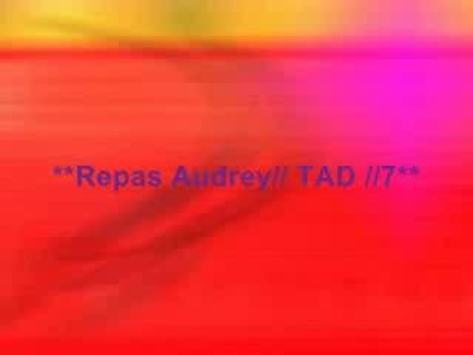 Repas audrey