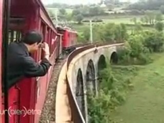 Vertigineux chemin de fer de la Mure en Isère