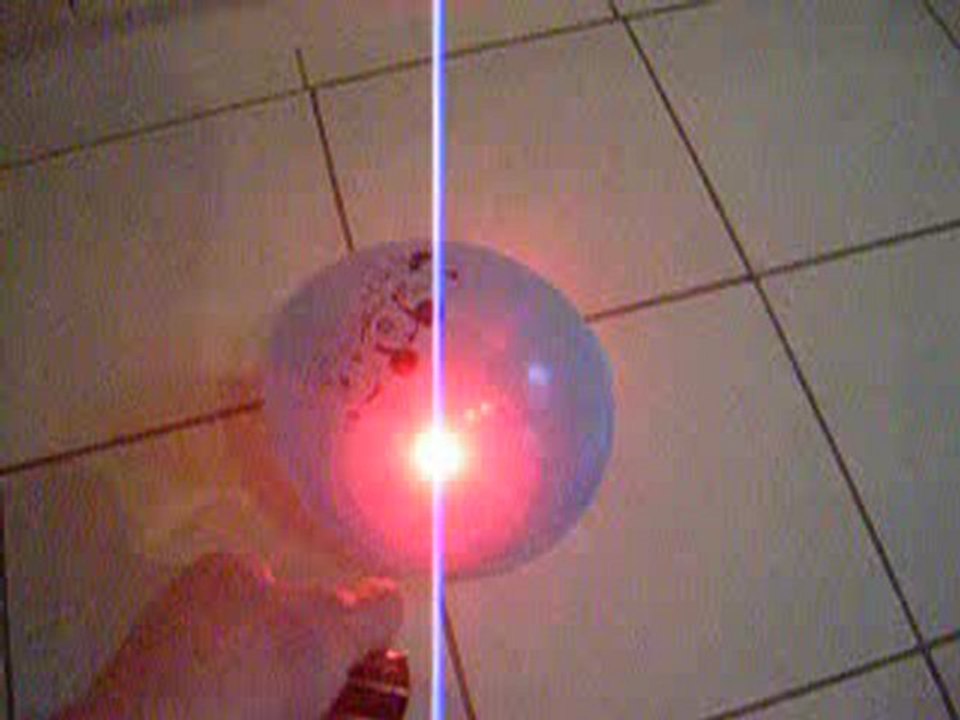 Test laser 300mw