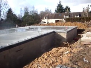 la dalle de béton