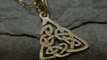 Celtic Necklace - 9ct Gold DWA365