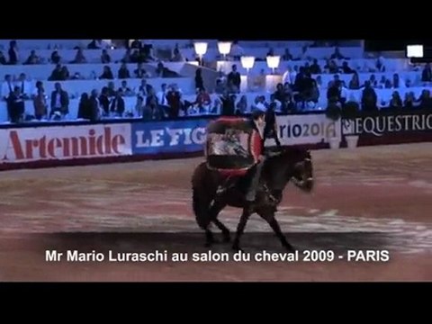 Mr Mario Luraschi au salon du cheval 2009 - PARIS