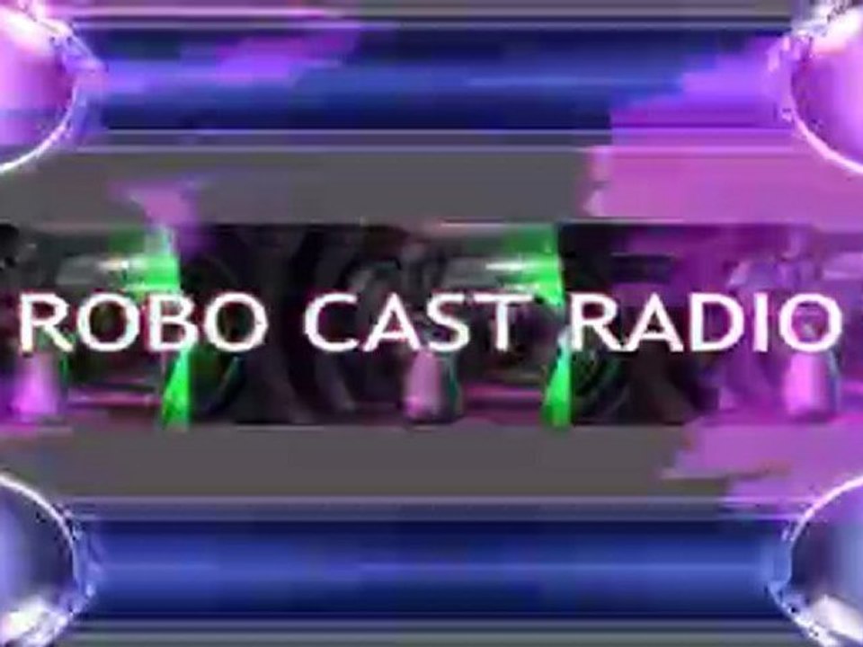 Short promo for ROBO CAST RADIO UK electronic music podcast
