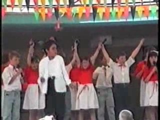 Matis Jackson à l'âge de 8 ans en 1995