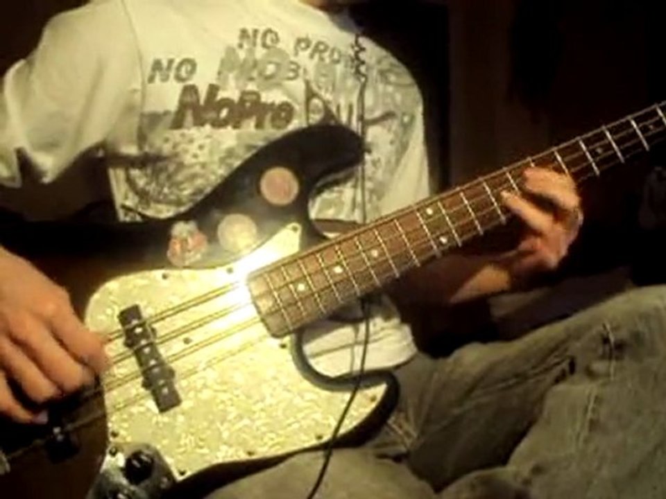 red hot chili peppers cmon girl bass cover