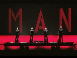 Kraftwerk live in Singapore-MAN MACHINE