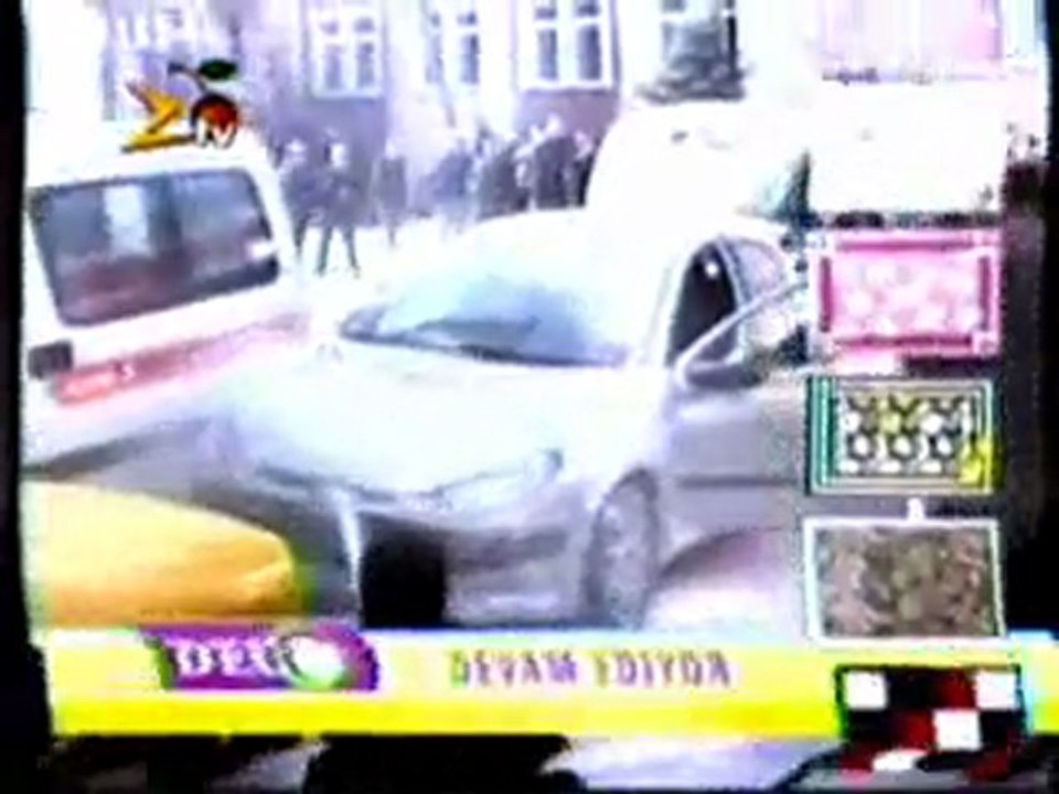 tokatta araç yangını