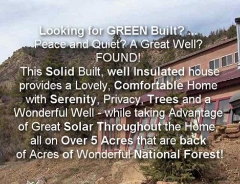 Pagosa Springs CO Homes For Sale - Green Built - Real Estat