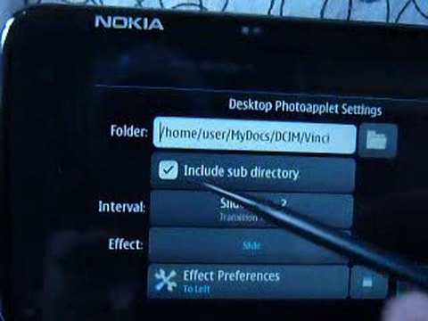 photo applet nokia N900