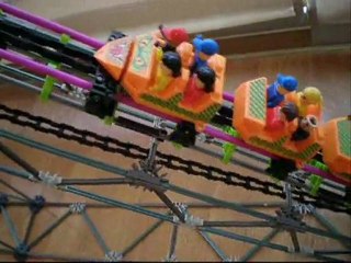 K'nex Roller coaster - Burnout