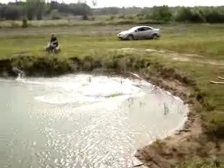 Ski nautique avec un quad