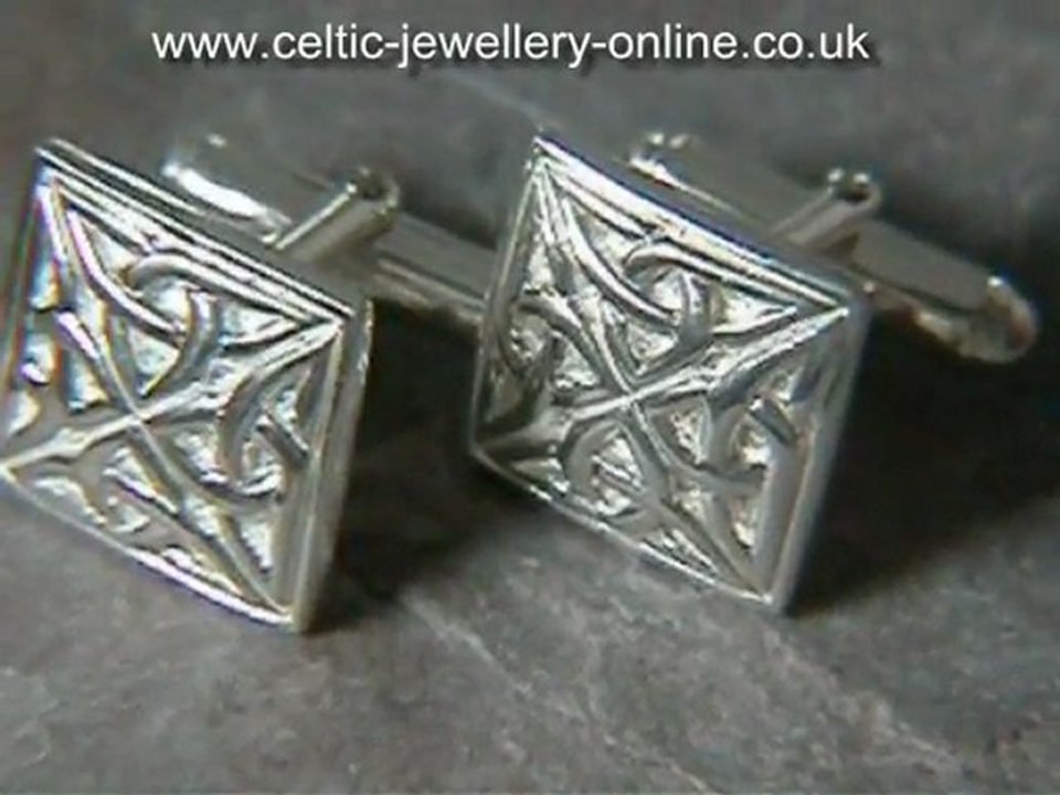 Celtic Cufflinks - Sterling silver DWA376