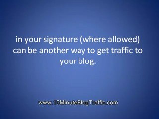 5 Ways To Increase Your Blog Traffic