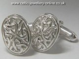 Celtic Cufflinks - Sterling Silver DWA377