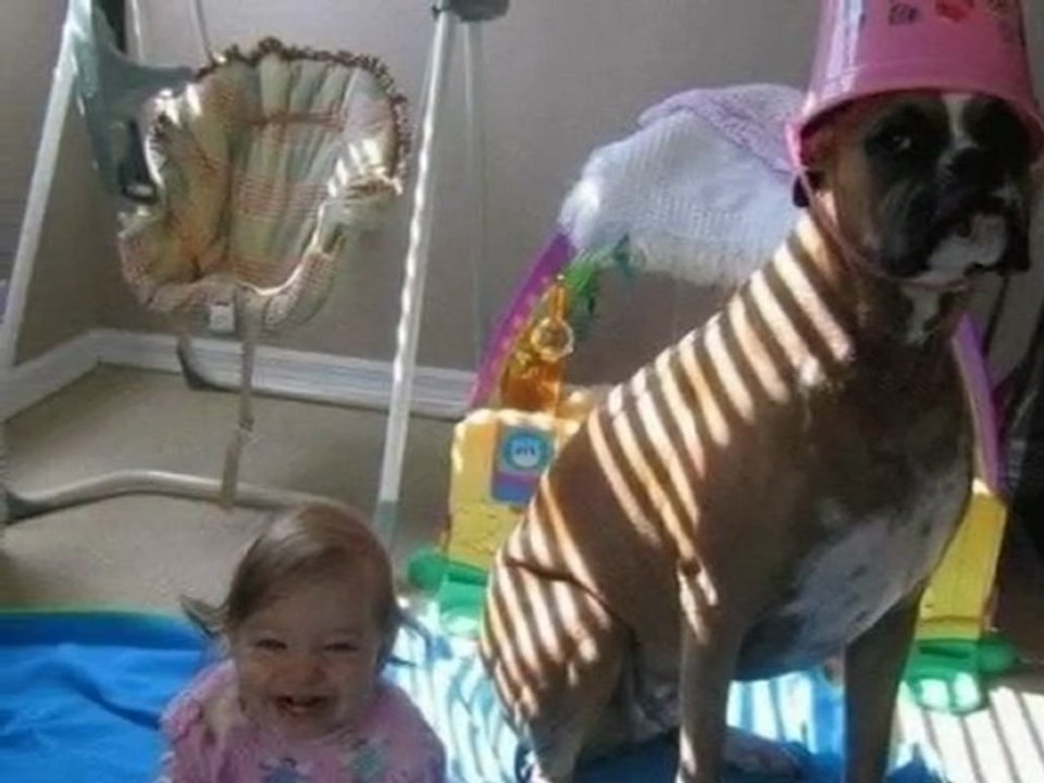chien et enfant