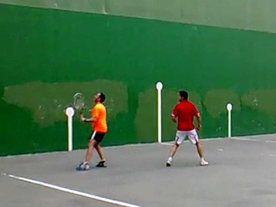 Frontenis preolimpico 2ªb 1ª partida San Fermin Rivas