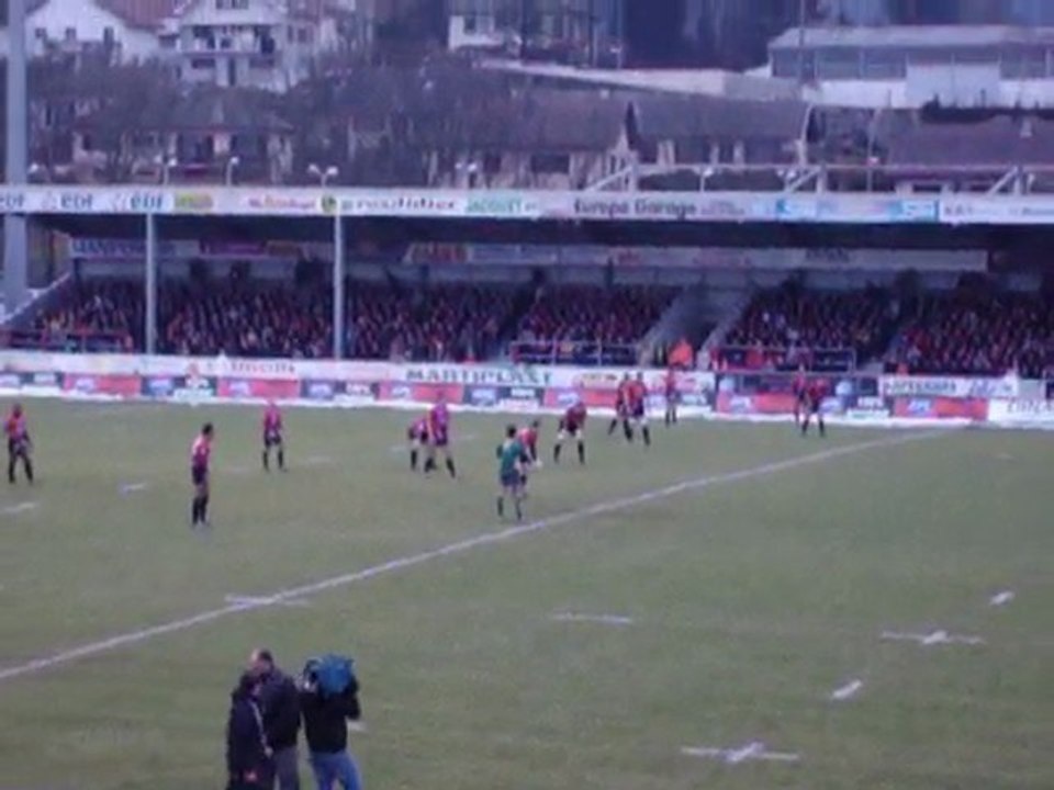 Debut Du Match Oyonnax / Lyon 5 Saison 2009 / 2010 PRO D2