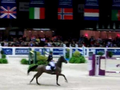 Marcus Ehning & Leconte au barrage