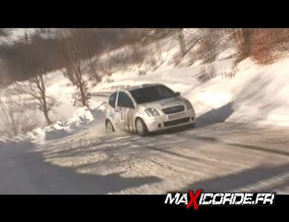 Rallye Neige des Hautes Alpes 2010 maxicorde