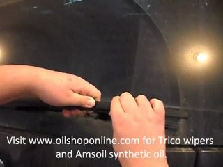 How To - Change Rear Wiper on Ford Edge, synthetic oil
