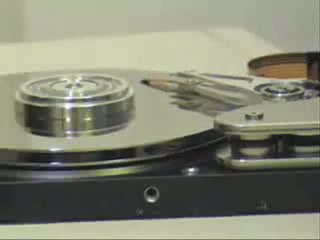 Funcionamiento de un  disco duro