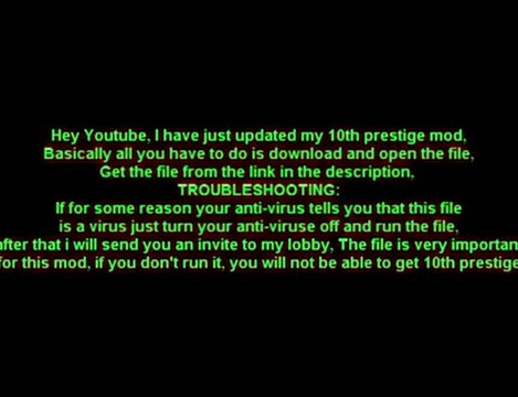 Modern Warfare 2 10th prestige mod *After Patch*